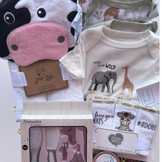 Baby shower gift box