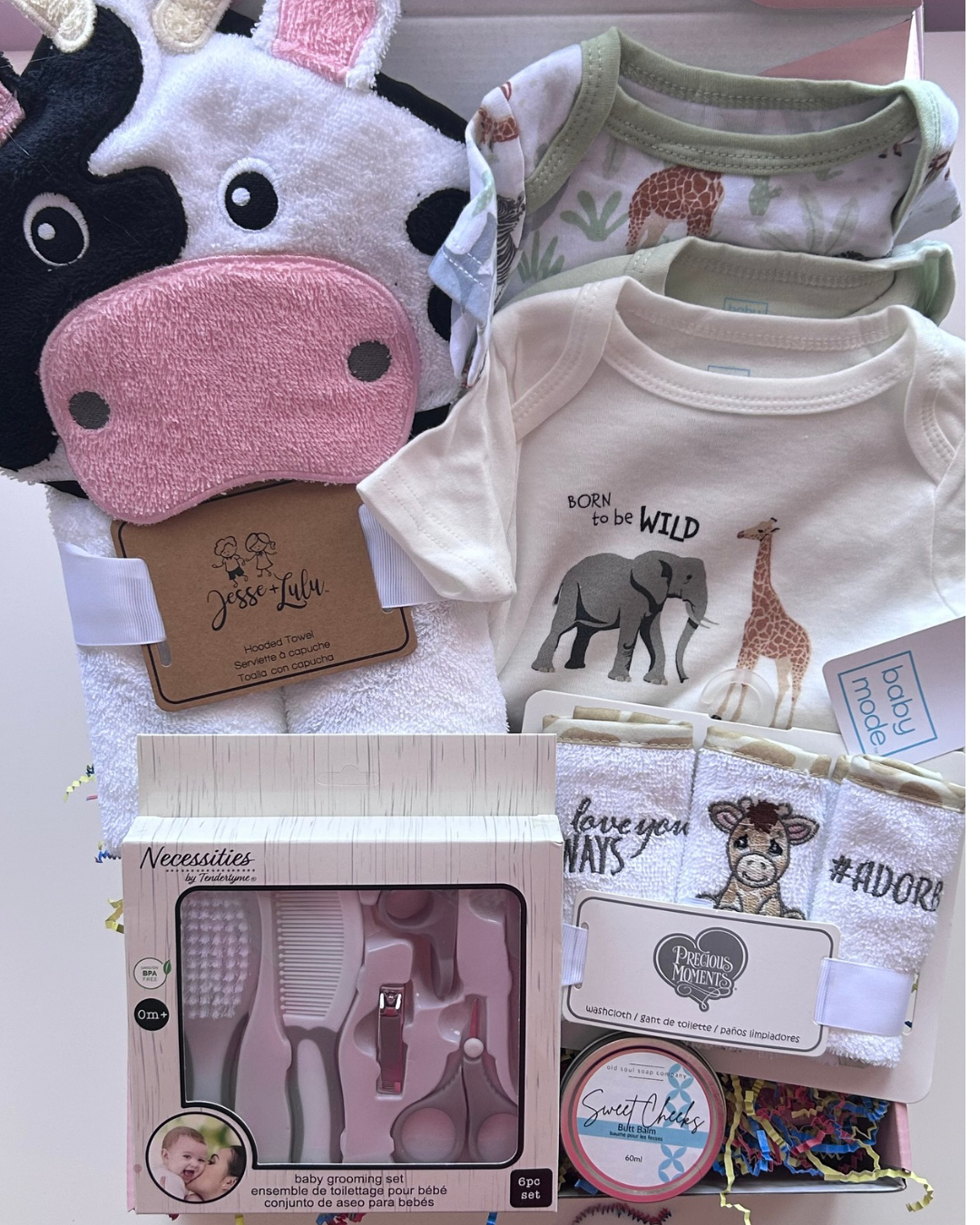 Baby shower gift box